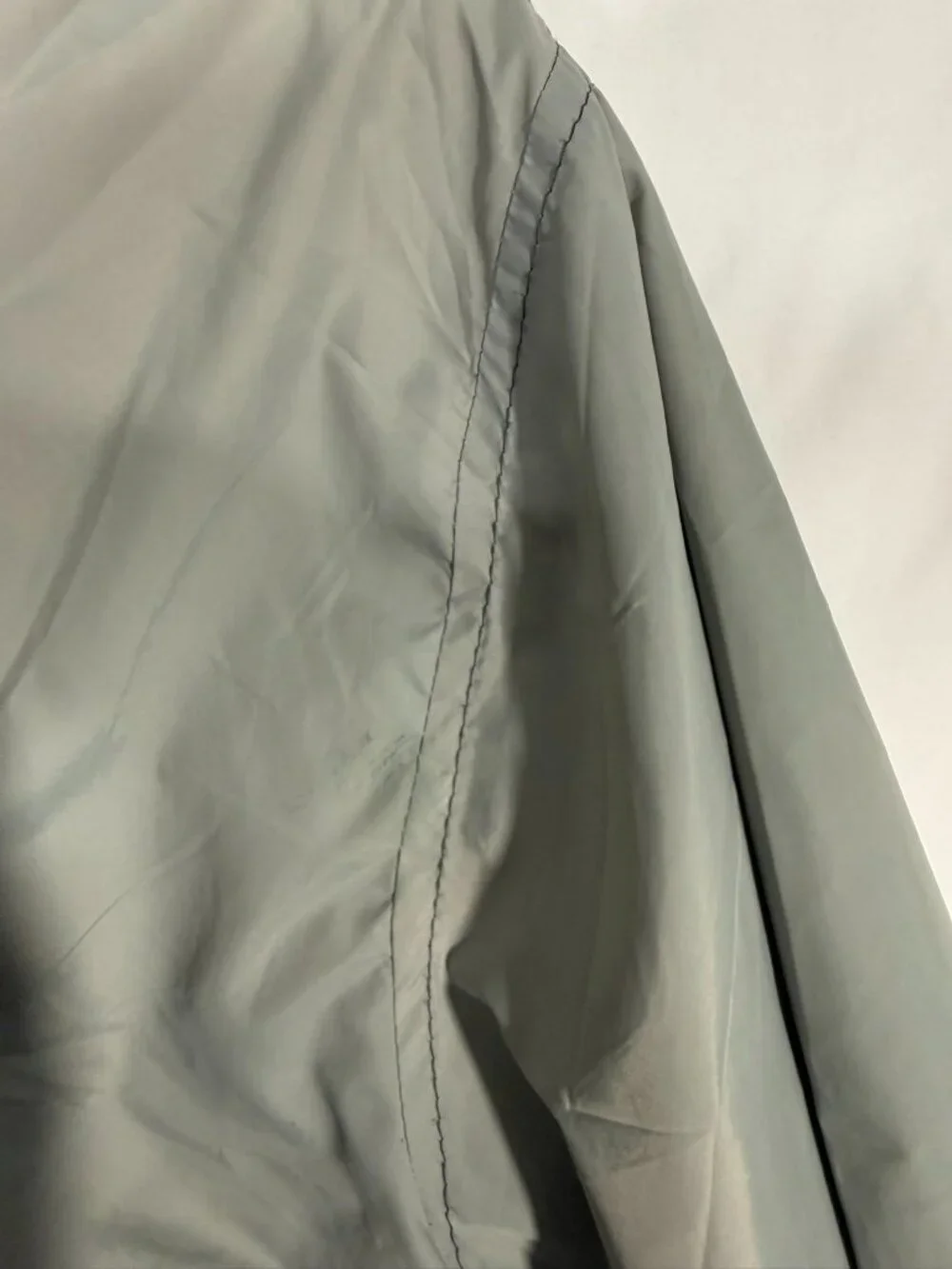 The North Face Men’s Fanorak Half-Zip Anorak Windbreaker Jacket Grey M Y2K..